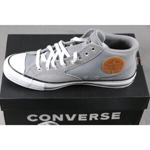 Converse CTAS Malden Street Mid Gray White Mens 12 Sneakers New w/ Box